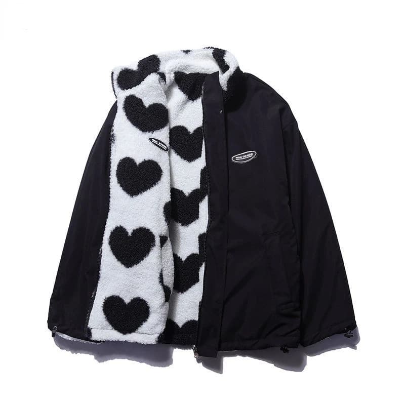 MADDIE - Fleece Heart Jacket