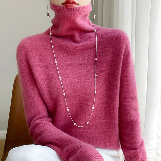 EVELYN - Cozy Wool Turtleneck Sweater