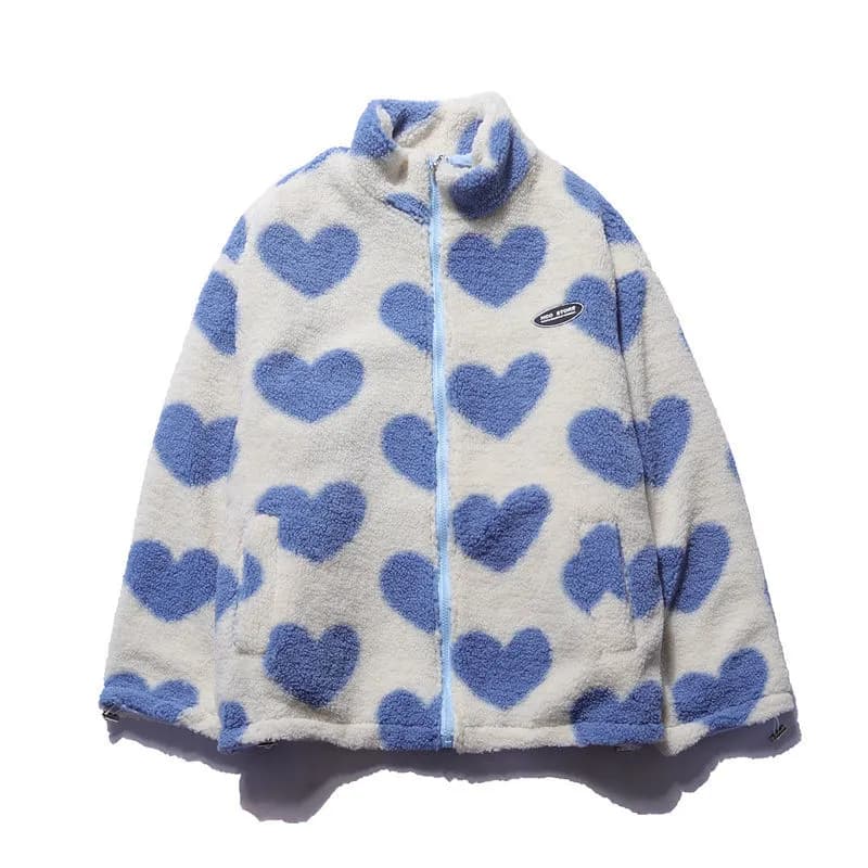 MADDIE - Fleece Heart Jacket